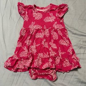 Posh Peanut Bunny Bodysuit Twirl Dress